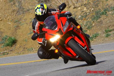 Honda CBR600RR Тест